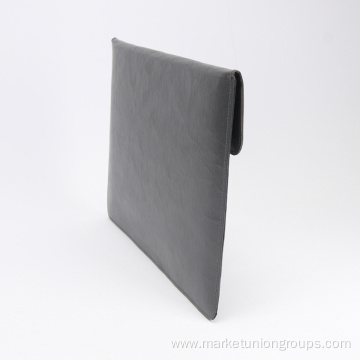 Knead Texture Kraft Gray Case Laptop IPad Bag Computer Sleeve